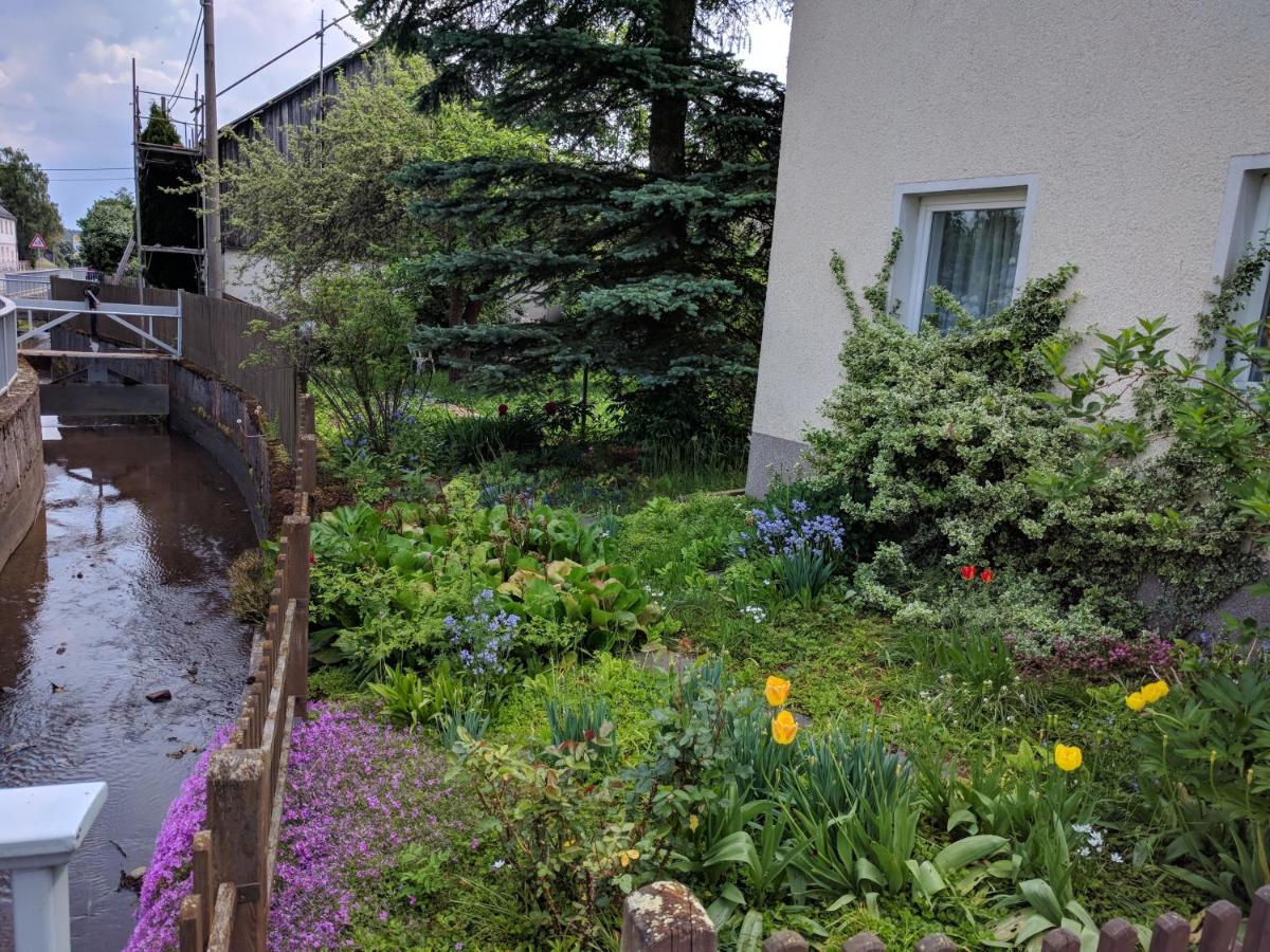 Weischlitz Ferienhaus Johanna & Ferienwohnung Thum מראה חיצוני תמונה