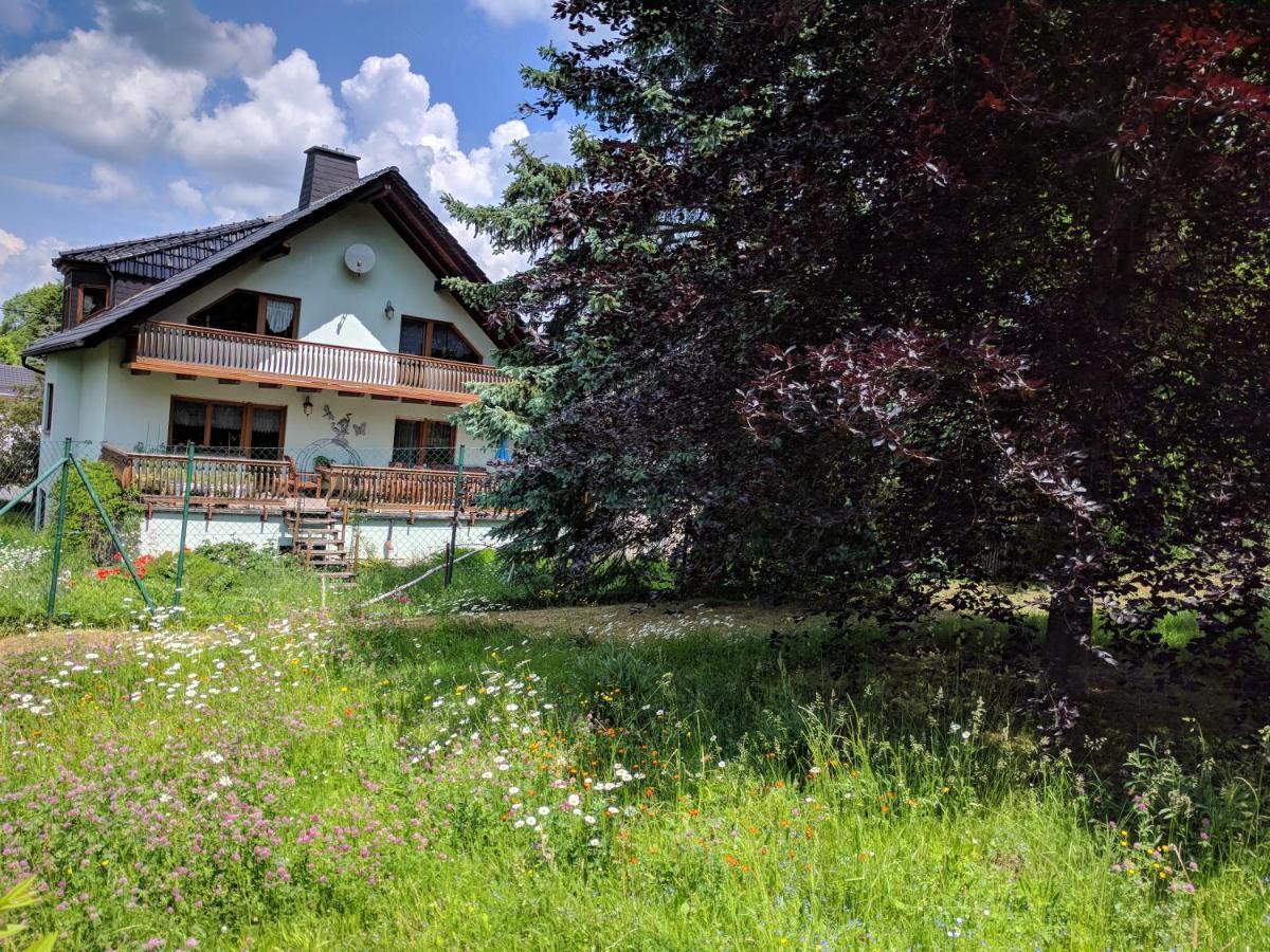 Weischlitz Ferienhaus Johanna & Ferienwohnung Thum מראה חיצוני תמונה