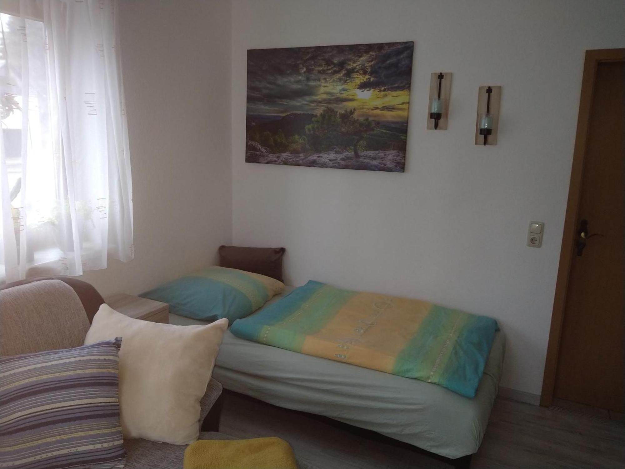 Weischlitz Ferienhaus Johanna & Ferienwohnung Thum חדר תמונה